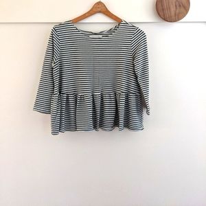 We The Free 3/4 Sleeve Top sz S